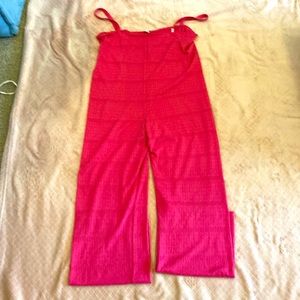 Rubia wear onesie warmup